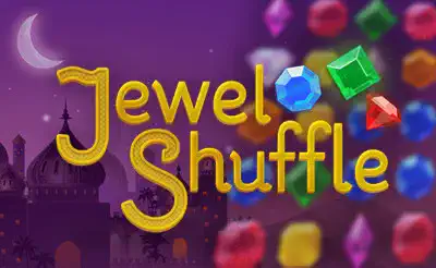 Jewel Shuffle colorful gem board with matching jewels